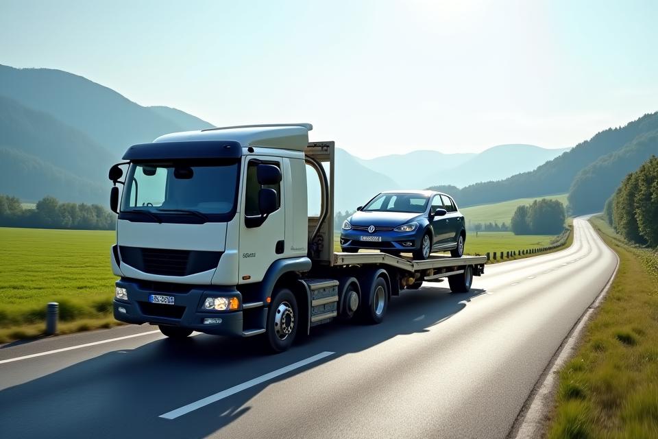 Professioneller Abschleppdienst PKW Nutzfahrzeuge